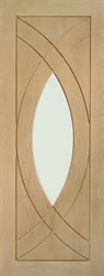 Treviso Glazed Oak Interior Door